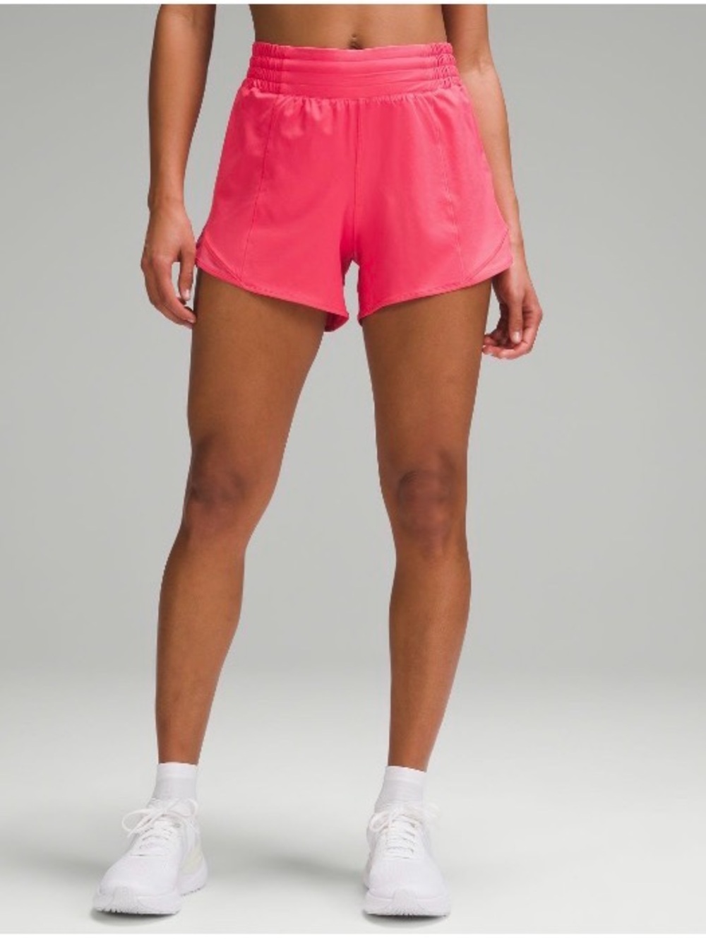 Women's Lululemon  Hotty High Rise Shorts in Glaze Pink
